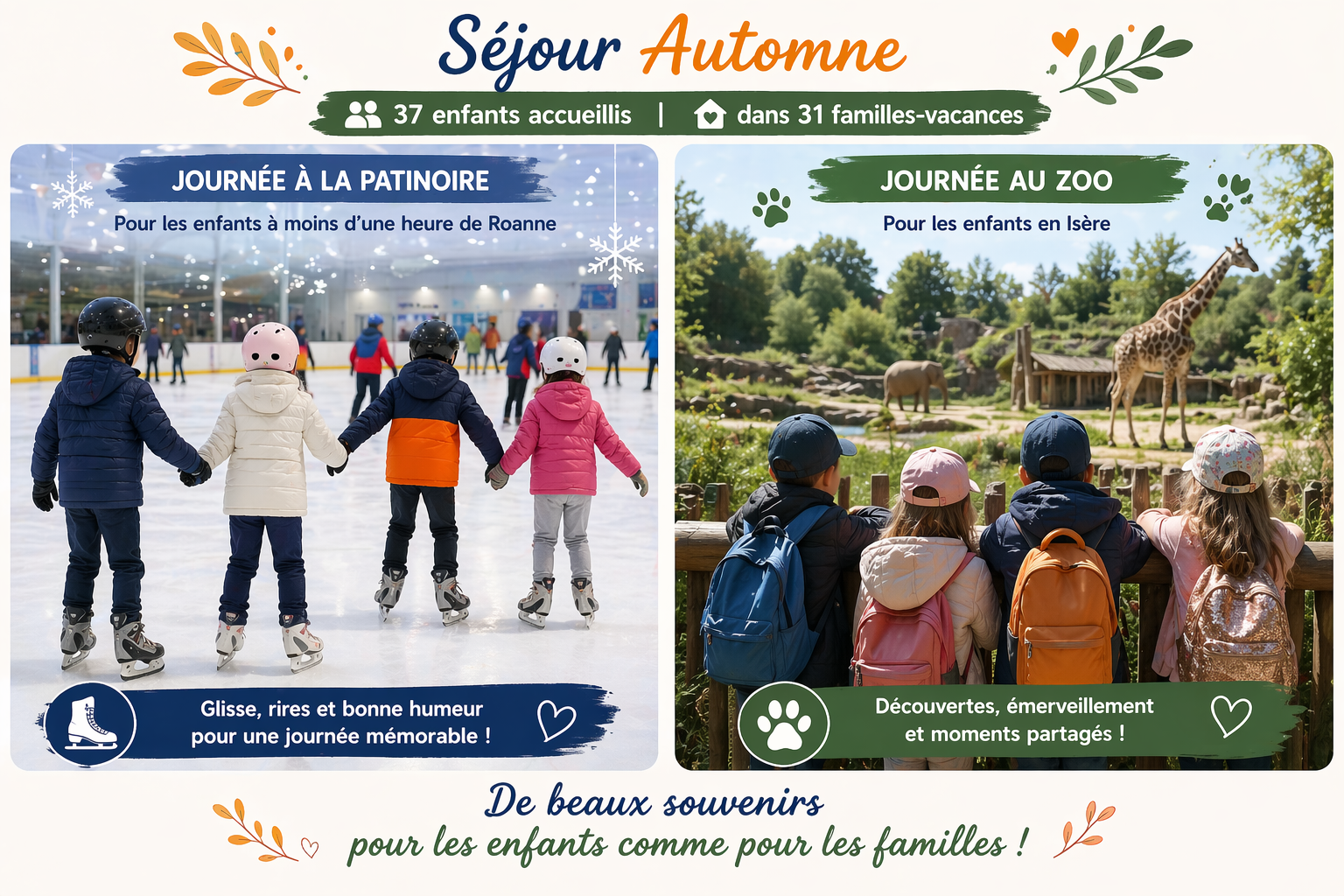 Séjour Automne Ludéya