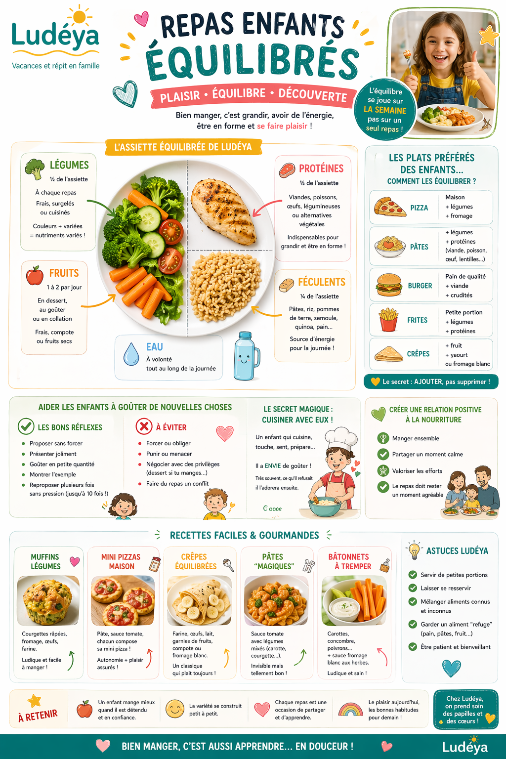L’alimentation de l’enfant : équilibre, plaisir et découverte